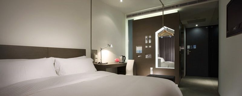 Just Sleep - Lin Sen Hotell Taipei Exteriör bild